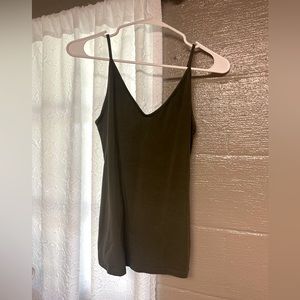 Size small Express best loved cami in olive green